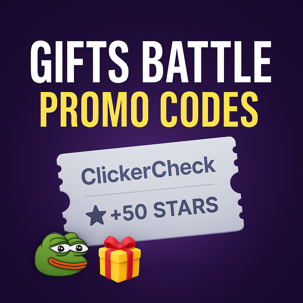 Промокоды Gifts Battle Telegram